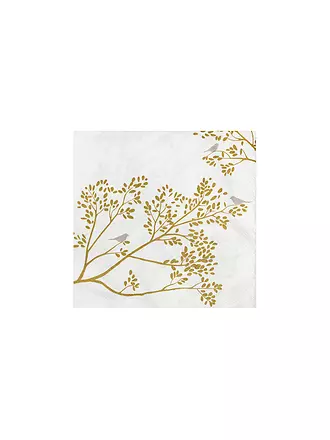 RAEDER | Lunch Servietten 33x33 GOLDVOGEL | 
